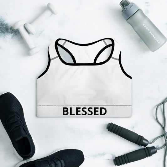 BLESSED Padded Sports Bra