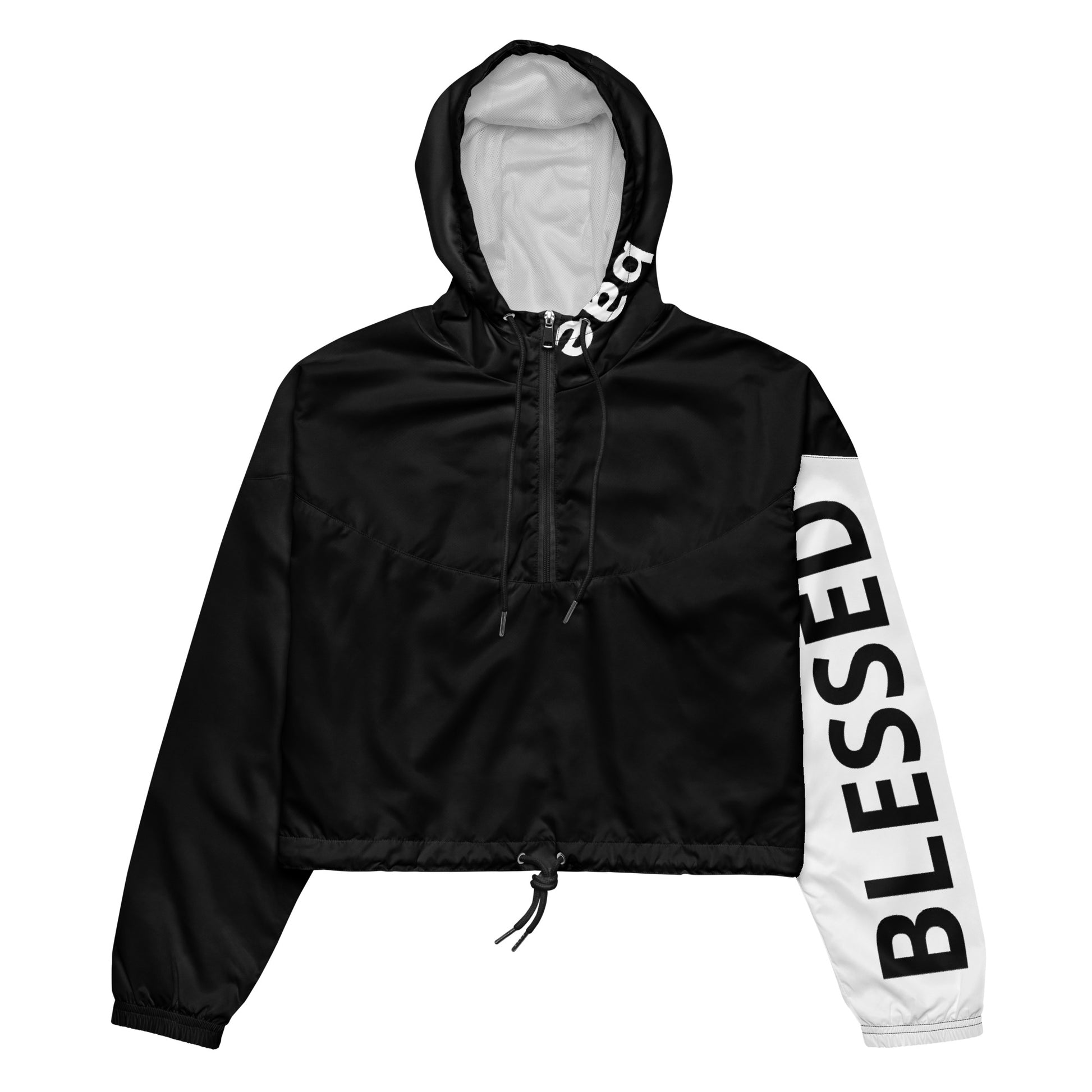 BHR Women's Cropped Windbreaker – Blessed Humble Real