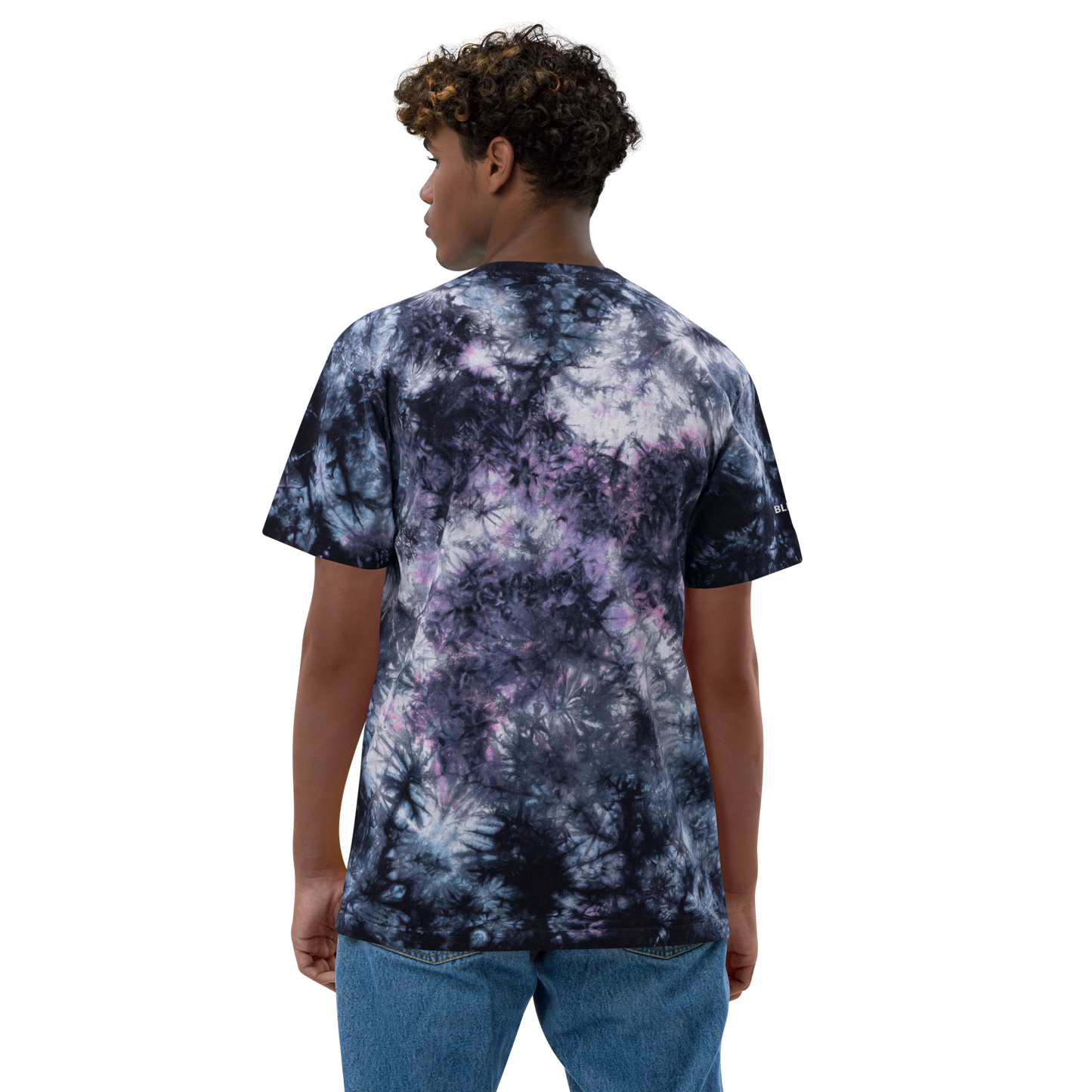 BLESSED Oversized tie-dye t-shirt