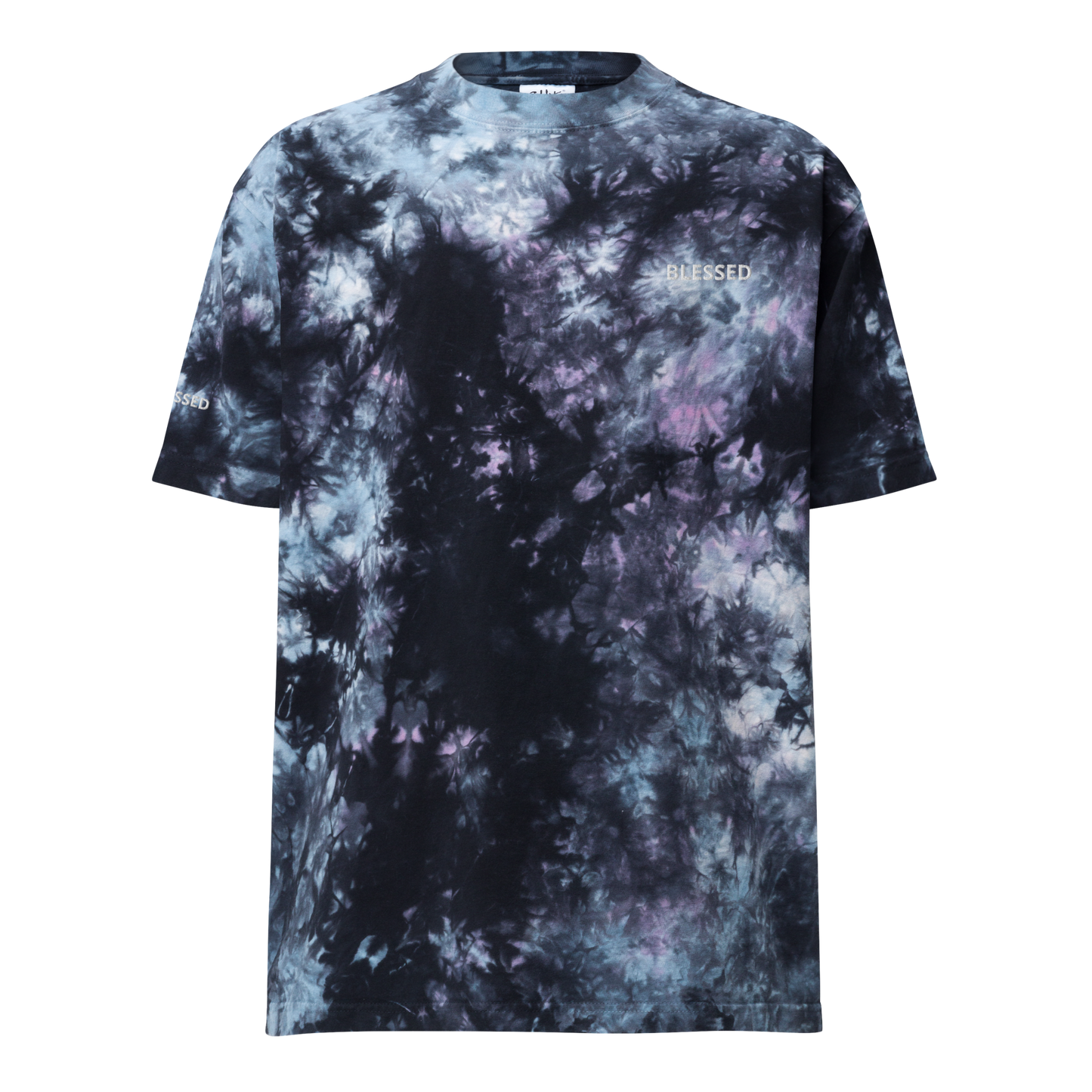 BLESSED Oversized tie-dye t-shirt