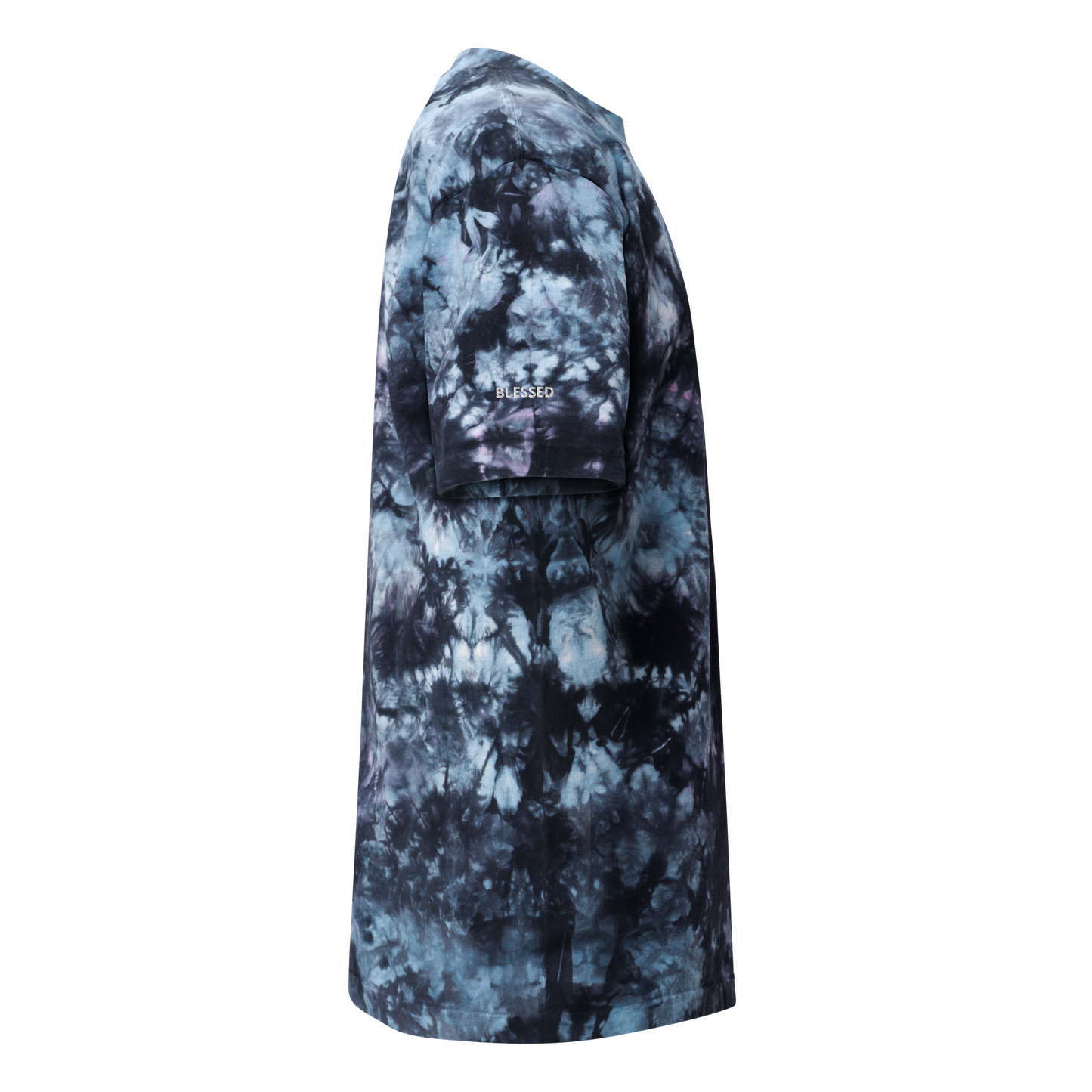 BLESSED Oversized tie-dye t-shirt