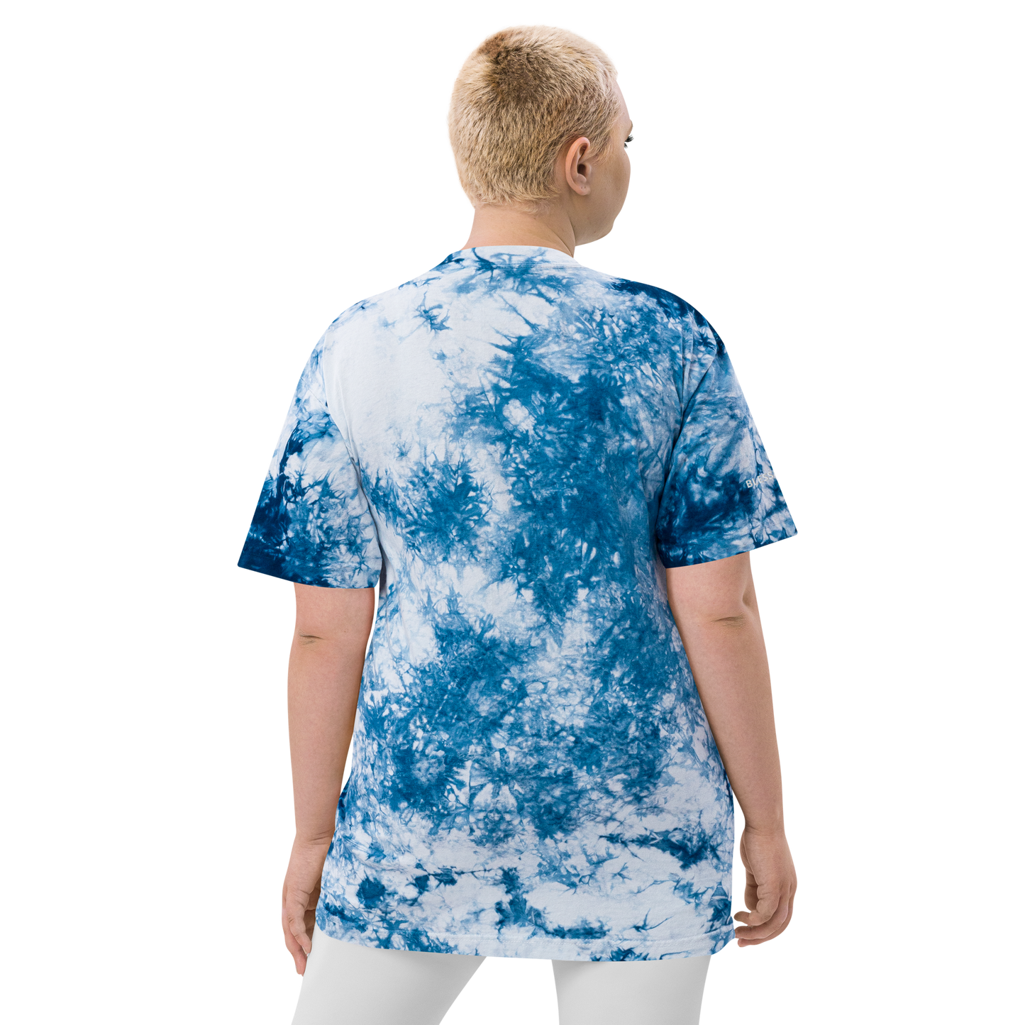 BLESSED Oversized tie-dye t-shirt