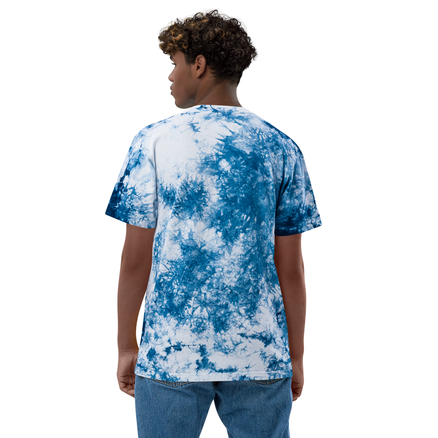 BLESSED Oversized tie-dye t-shirt