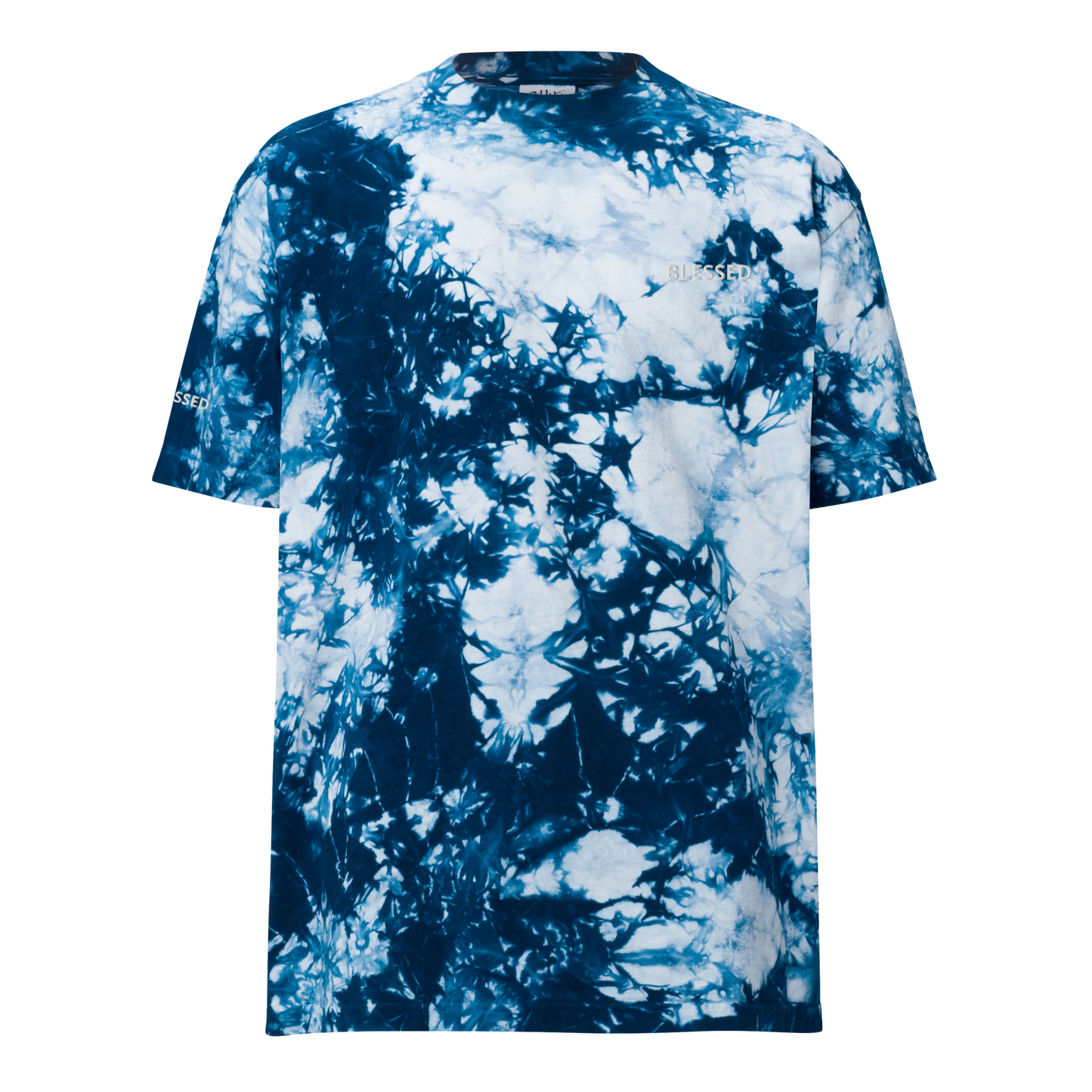 BLESSED Oversized tie-dye t-shirt