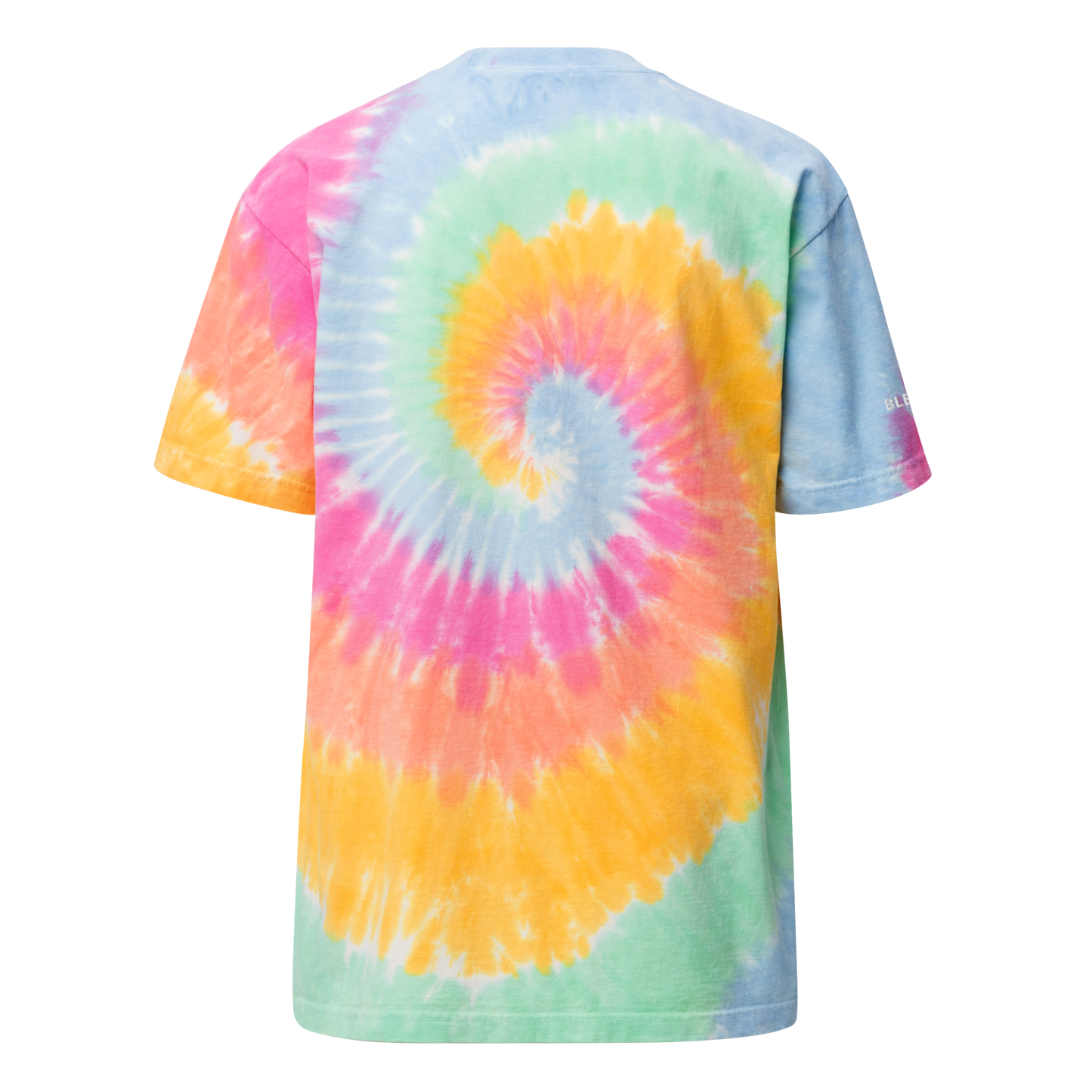 BLESSED Oversized tie-dye t-shirt