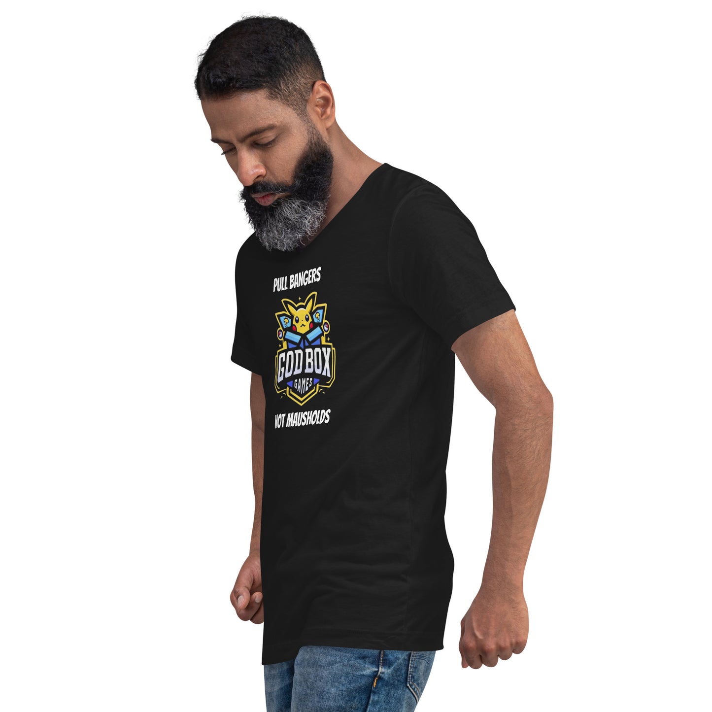 GodBoxxBlessedBae Unisex Short Sleeve V-Neck T-Shirt